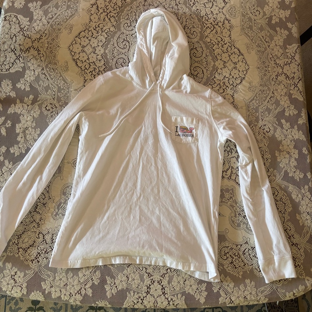 vineyard vines i heart lacrosse long sleeve size medium